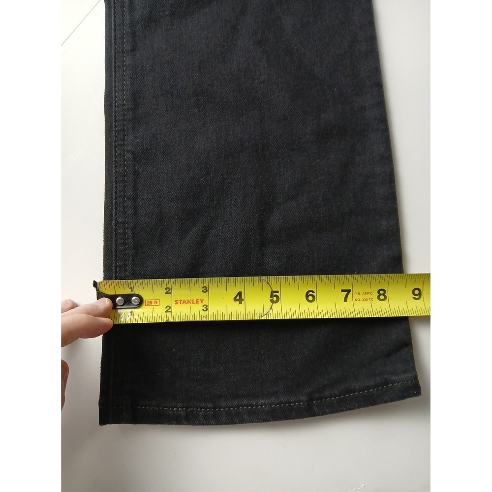 Levis Superlow Bootcut Jeans 26 Women 28x31 Black Levi's Boot Cut New NEW - Picture 12 of 15